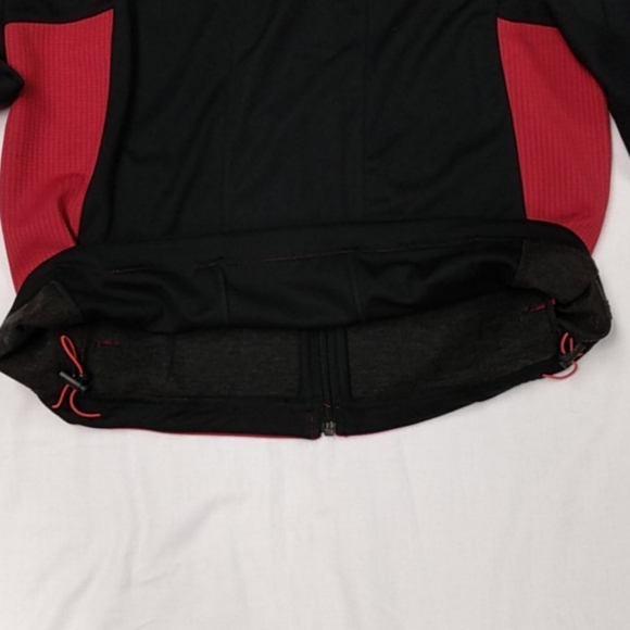 Mizuno Pro Heat Generating Sport Jacket Sm Rd/blk New with Tags - Picture 8 of 8